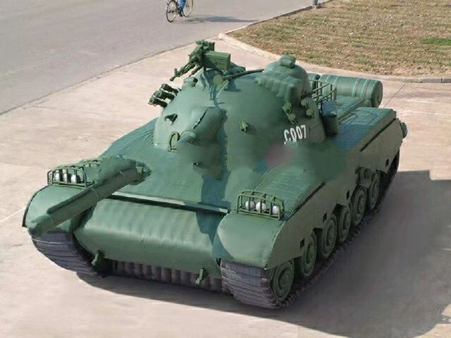 澄迈充气坦克战车